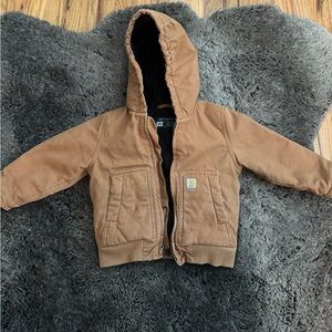 Carhartt Tan Hooded Jacket